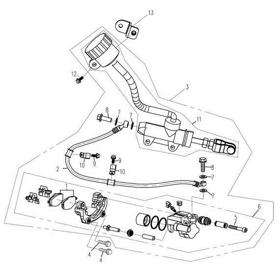 Picture of F20 - REAR BRAKE SYSTEM II