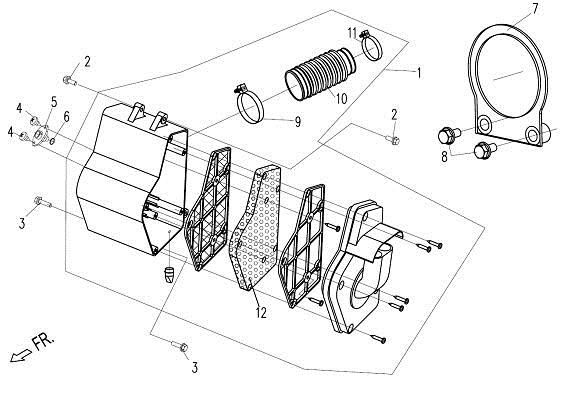 Picture of F12 - AIR FILTER