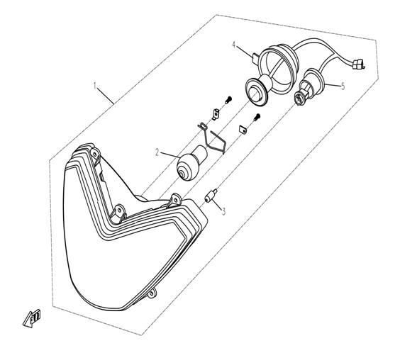 Picture of F23 - HEAD LIGHT I