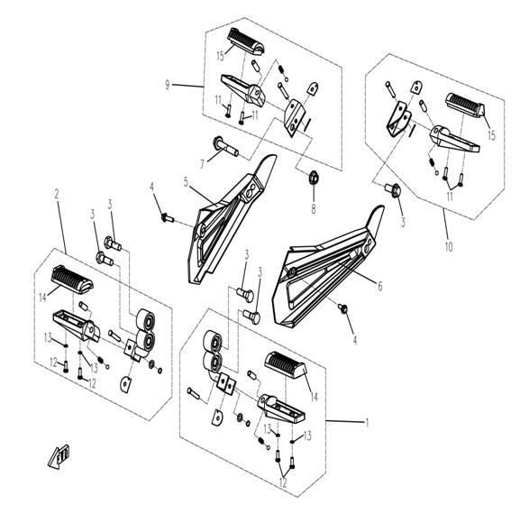 Picture of F06 - FOOT REST