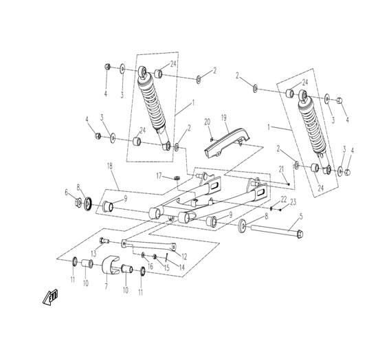 Picture of F11 - REAR SUSPENSION