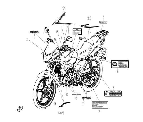 Picture of F27 - DECALS&LABEL