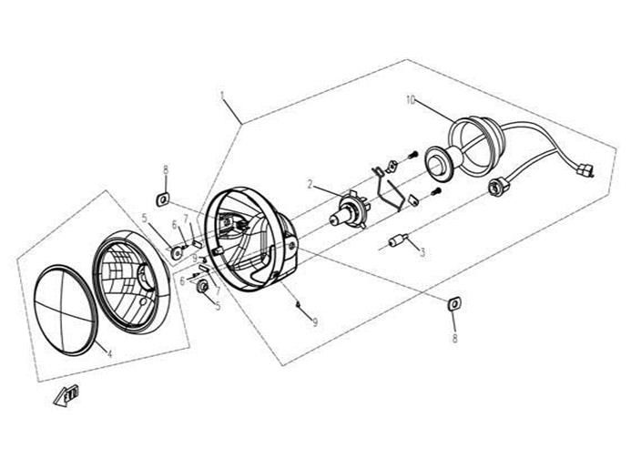 Picture of F23 - HEAD LIGHT