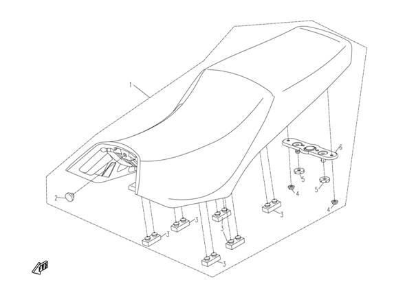 Picture of F18 - SEAT  ASSY