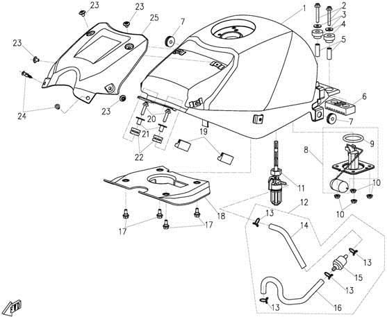 Picture of F12-2 - FUEL TANK