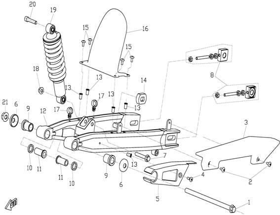 Picture of F06-1 - REAR SUSPENSION