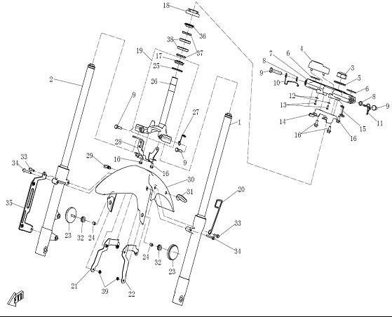Picture of F05 - FRONT SUSPENSION