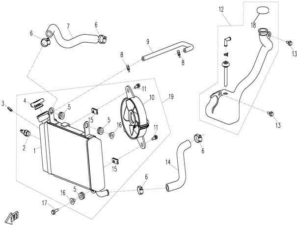 Picture of F18 - COOLING SYSTEM