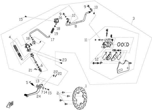 Picture of F08-2 - REAR BRAKE SYSTEM