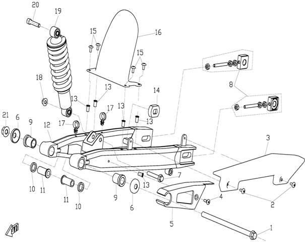 Picture of F06-1 - REAR SUSPENSION