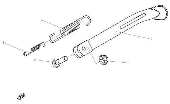 Picture of F03-3 - SIDE STAND