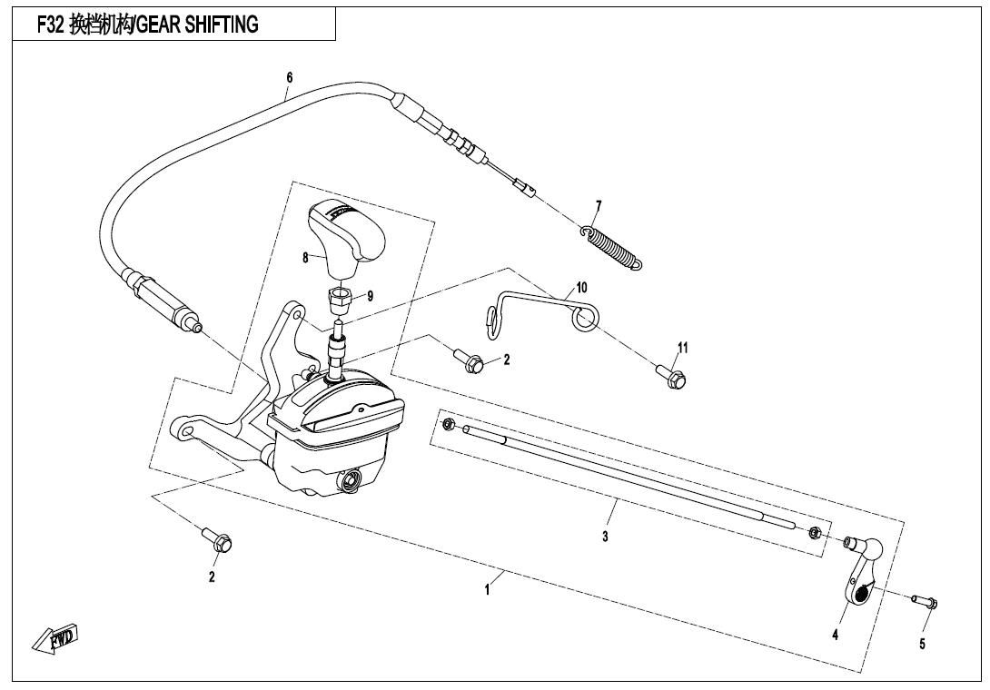 Picture of F32 - GEAR SHIFTING