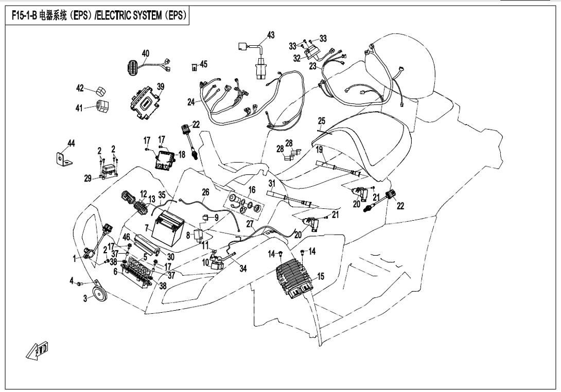 Picture of F15-1-B - ELECTRIC SYSTEM (EPS)
