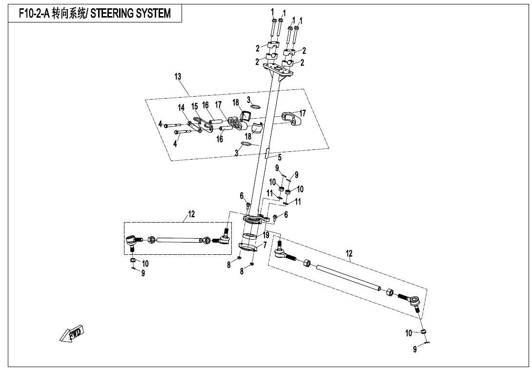 Picture of F10-2-A - STEERING SYSTEM