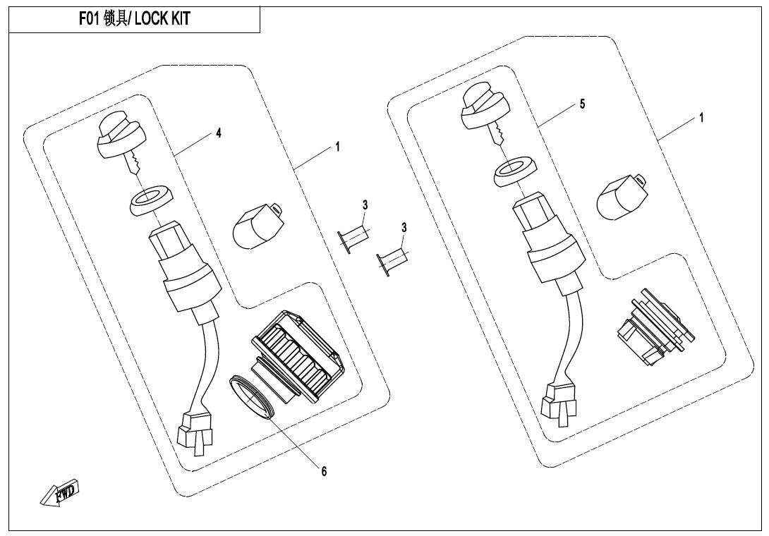 Picture of F01 - LOCK KIT