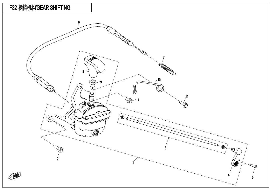 Picture of F32 - GEAR SHIFTING
