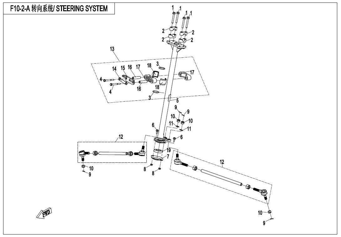 Picture of F10-2-A - STEERING SYSTEM