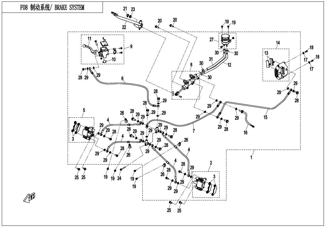 Picture of F08 - BRAKE SYSTEM