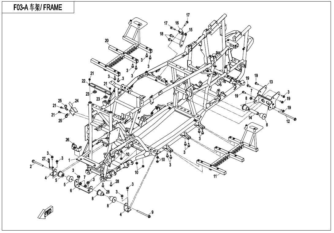 Picture of F03-A - FRAME