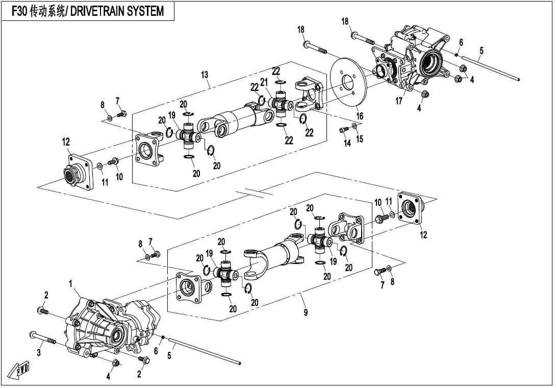Picture of F30 - DRIVETRAIN SYSTEM