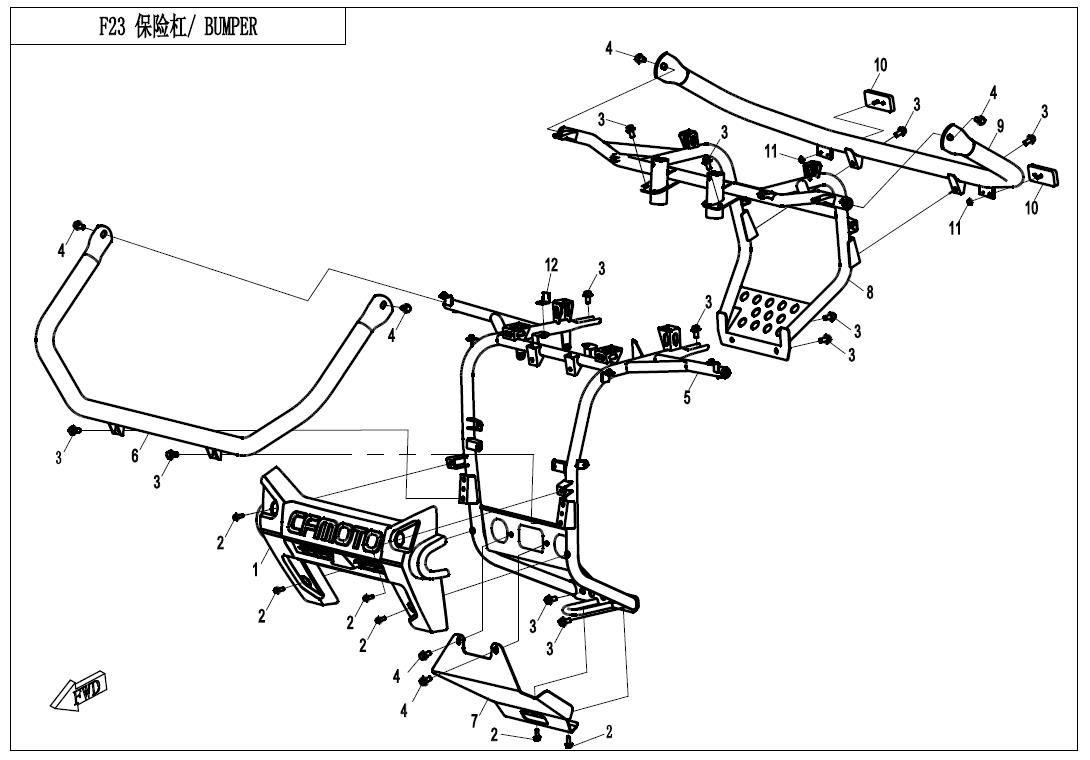 Picture of F23 - BUMPER
