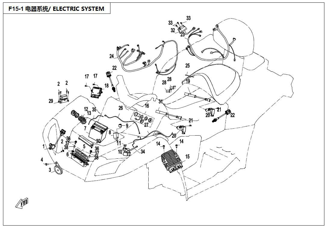 Picture of F15-1 - ELECTRIC SYSTEM