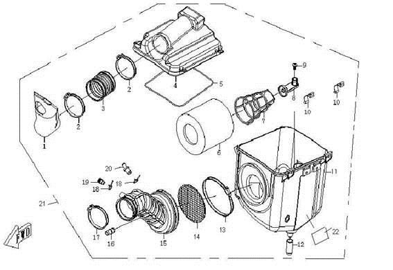 Picture of F34 - AIR FILTER ASSY