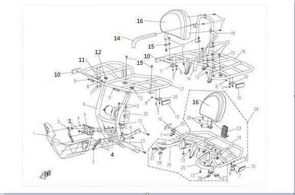 Picture of F26 - RACK & BUMPER