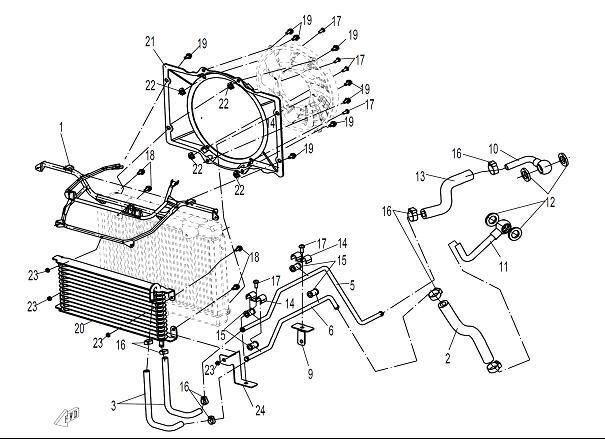 Picture of F35 - OIL COOLING SYSTEM