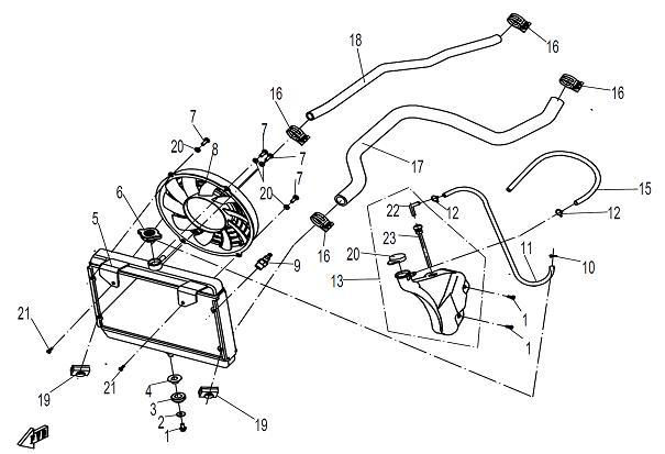Picture of F23 - COOLING SYSTEM