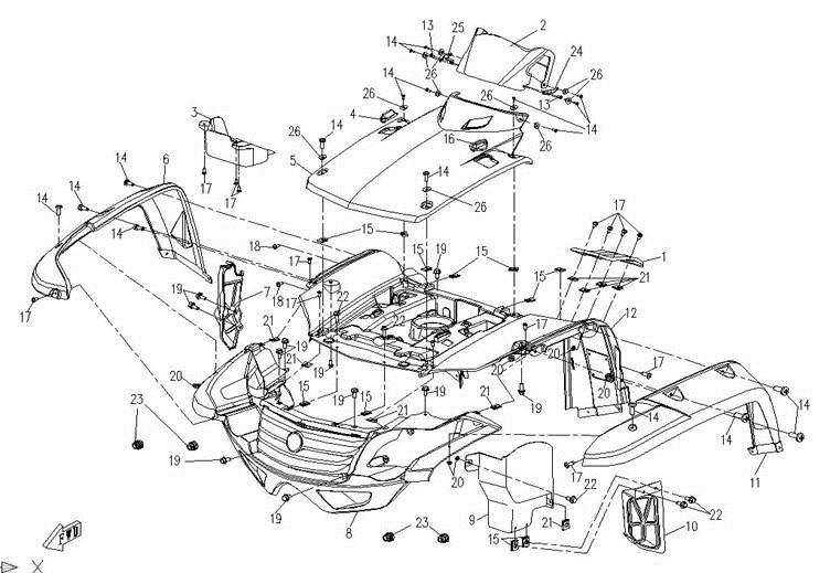 Picture of F07 - PLASTIC PARTS - I