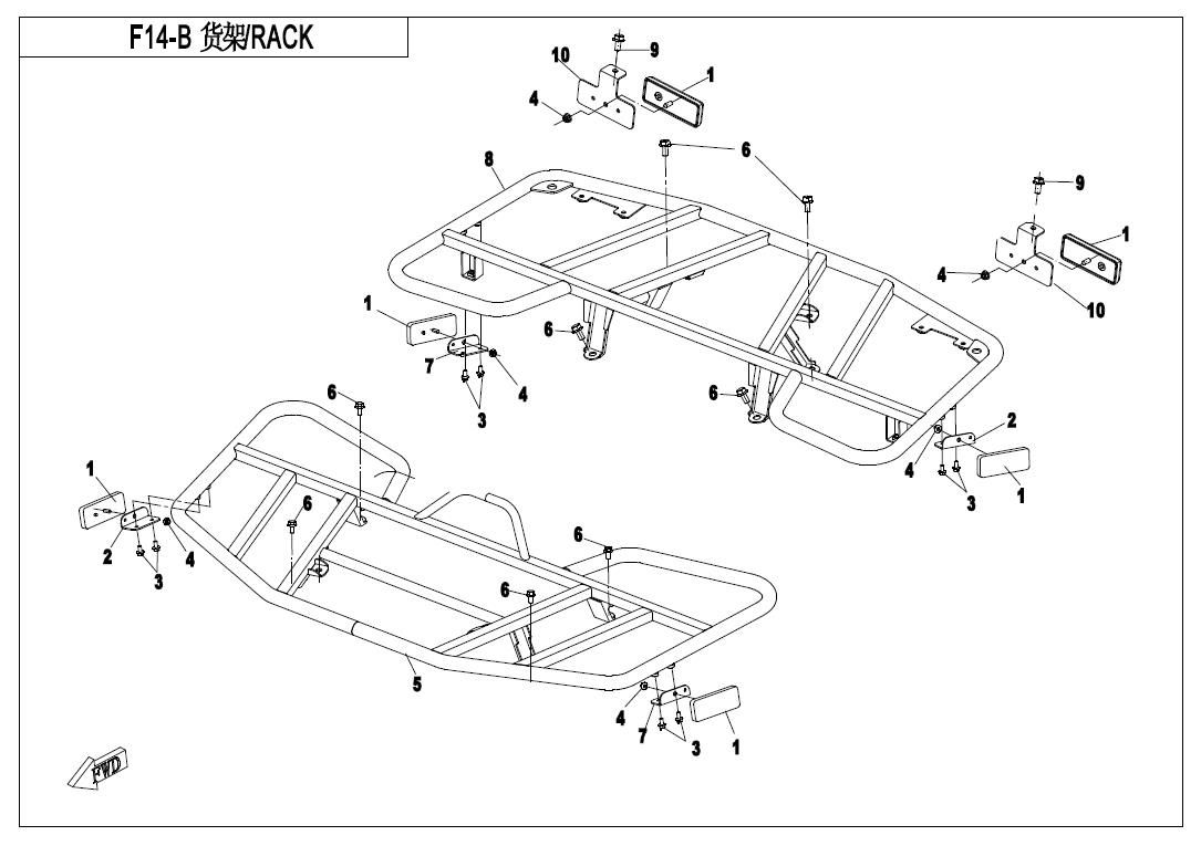 Picture of F14-B - RACK(STEEL)