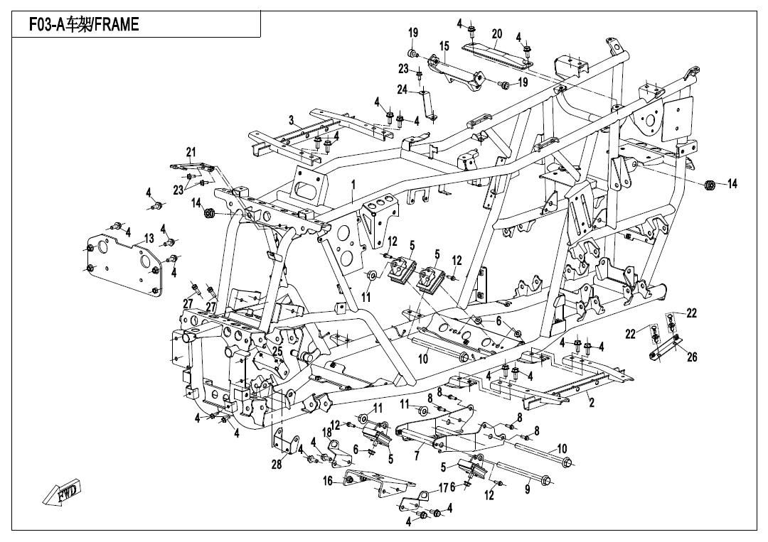 Picture of F03-A - FRAME(OLD)