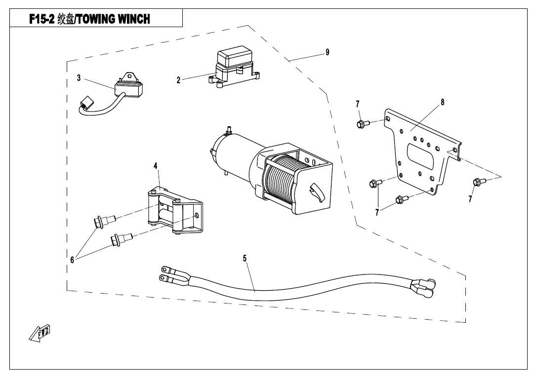 Picture of F15-2 - TOWING WINCH