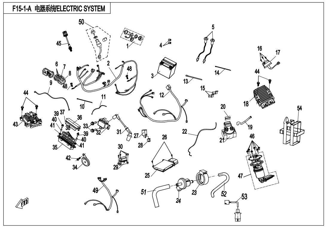 Picture of F15-1-A - ELECTRIC SYSTEM