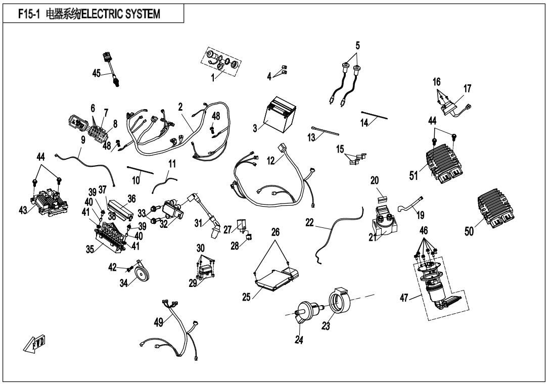 Picture of F15-1 - ELECTRIC SYSTEM