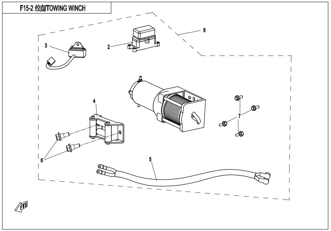 Picture of F15-2 - TOWING WINCH
