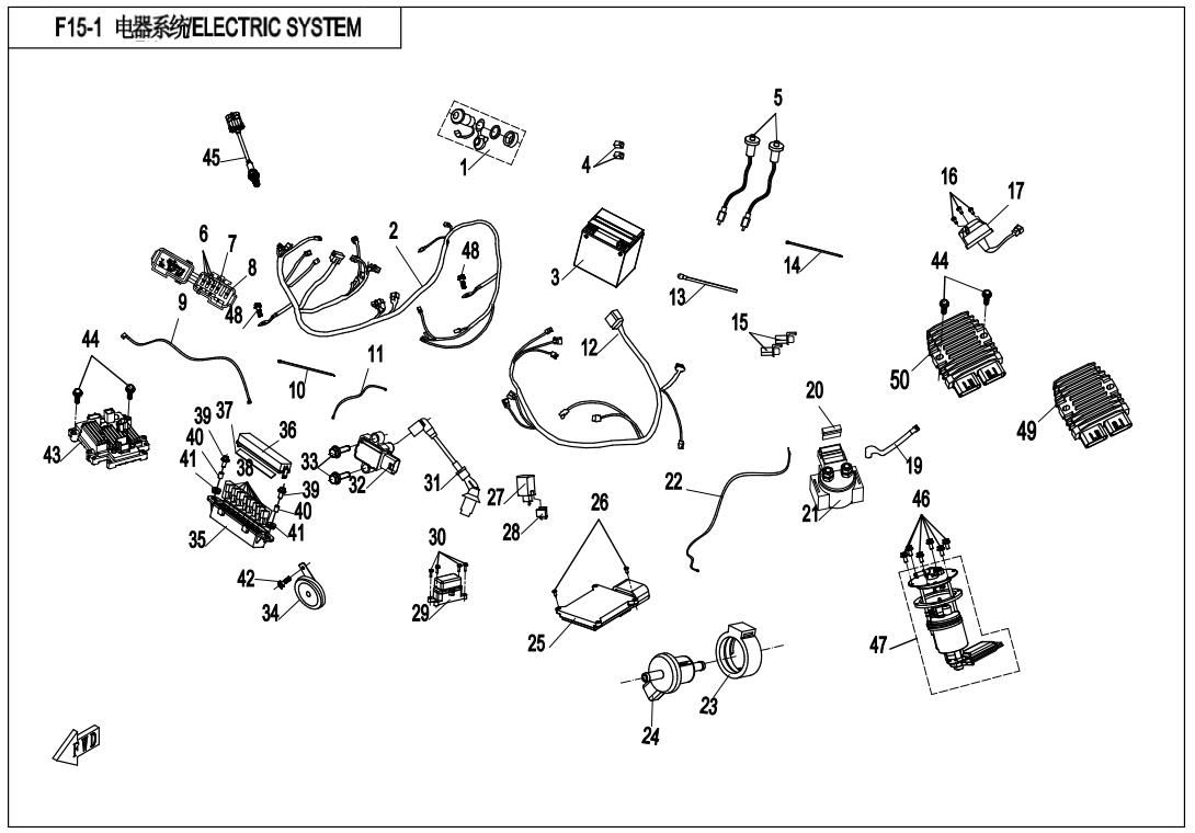 Picture of F15-1 - ELECTRIC SYSTEM