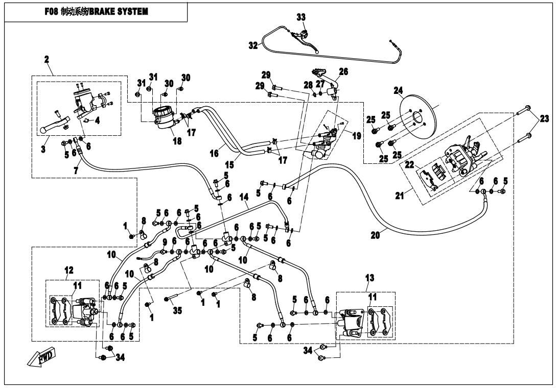Picture of F08 - BRAKE SYSTEM