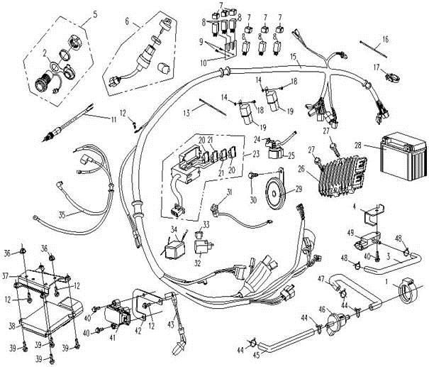 Picture of F21 - ELECTRIC SYSTEM (CAB.)