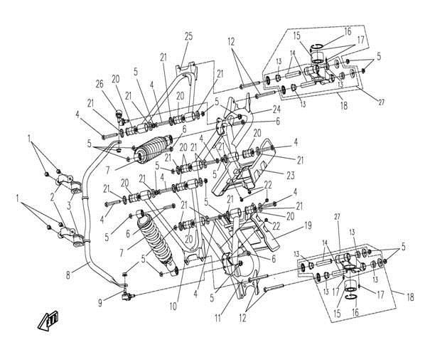 Picture of F18 - REAR SUSPENSION