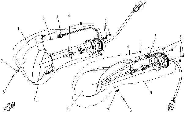 Picture of F01 - HEADLIGHT