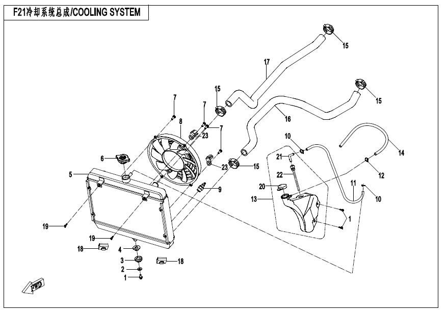 Picture of F23 - COOLING SYSTEM
