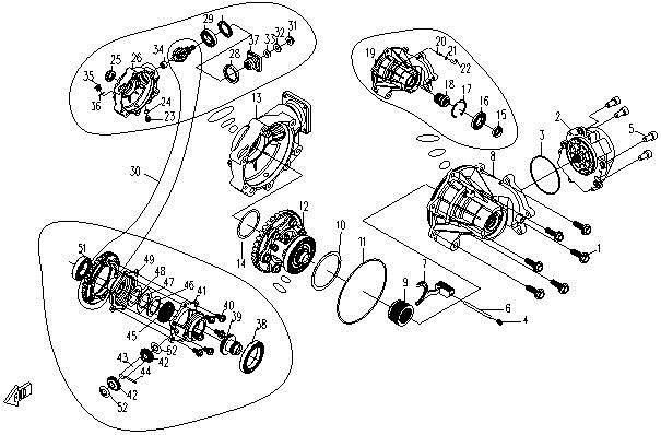 Picture of F31 - FRONT AXLE
