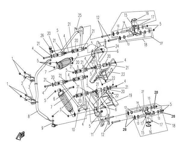Picture of F18 - REAR SUSPENSION
