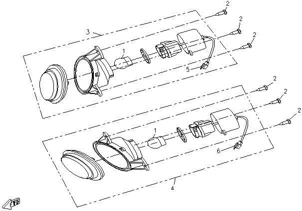 Picture of F17 - FRONT TURN LIGHT