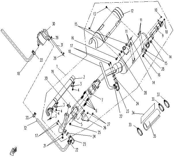 Picture of F14 - MUFFLER