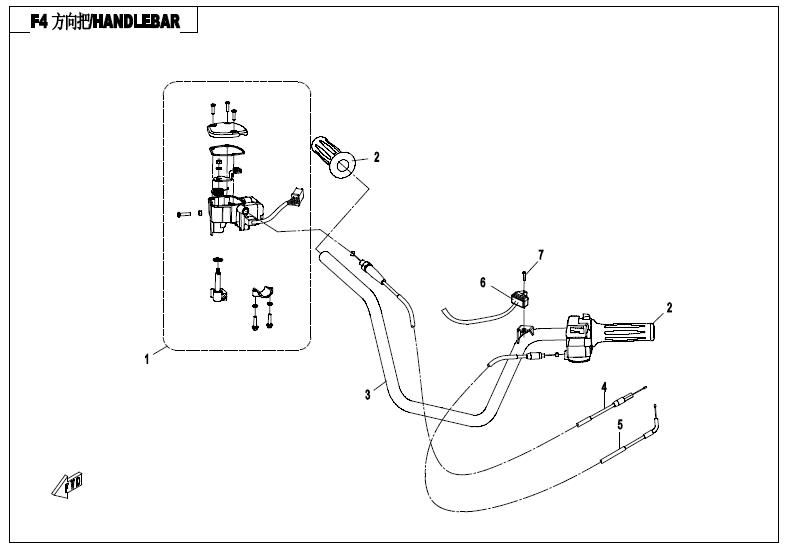 Picture of F04 - HANDLEBAR-2