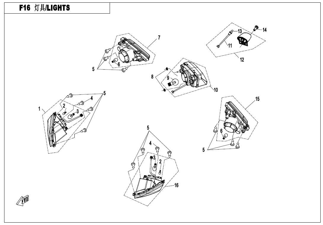 Picture of F16 - LIGHTS