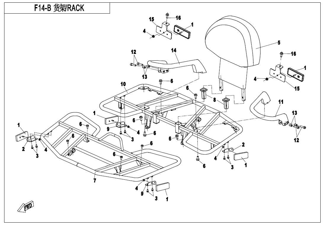Picture of F14-B - RACK